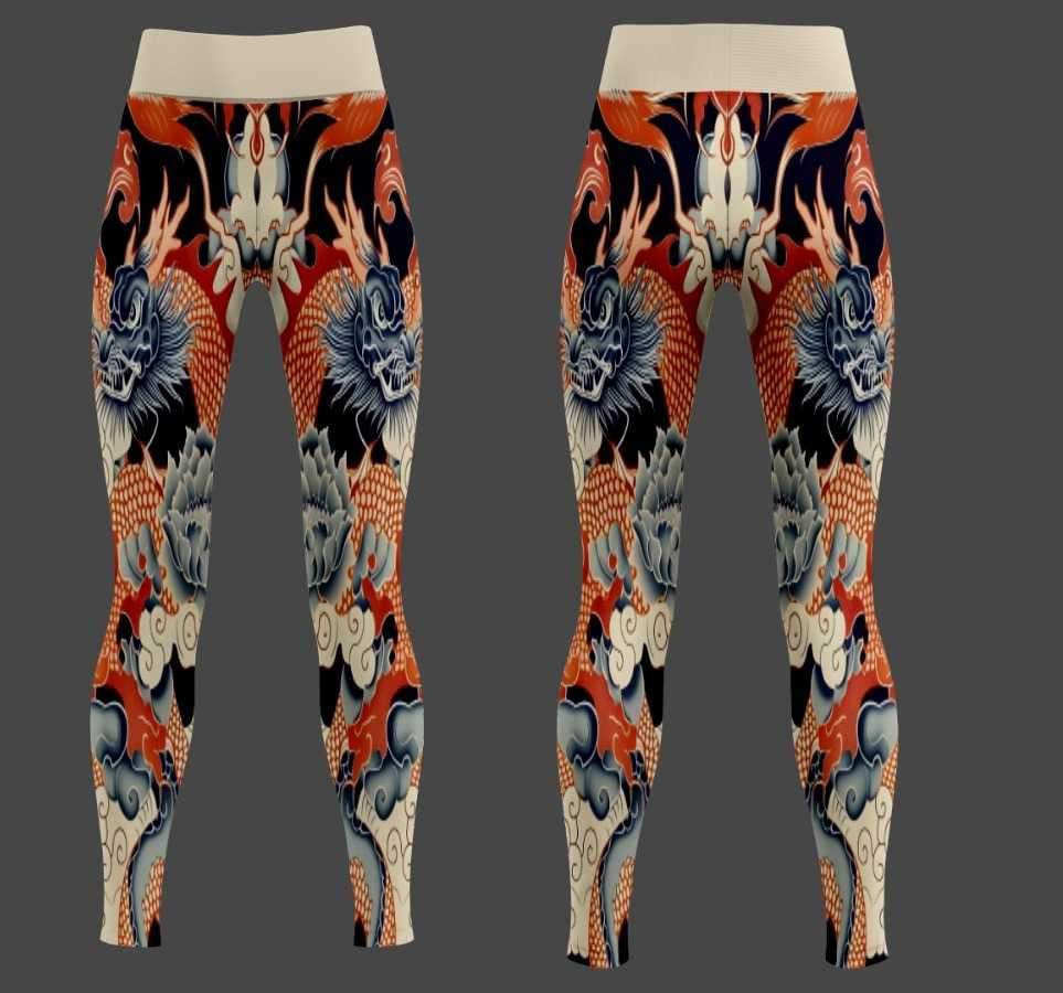 Azure Dragon Spats | Men