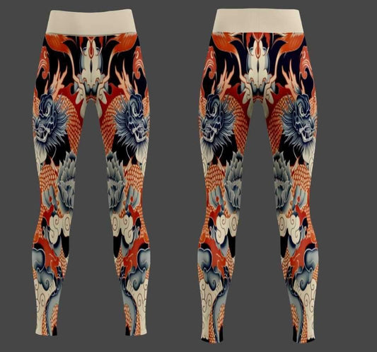 Azure Dragon Spats | Men