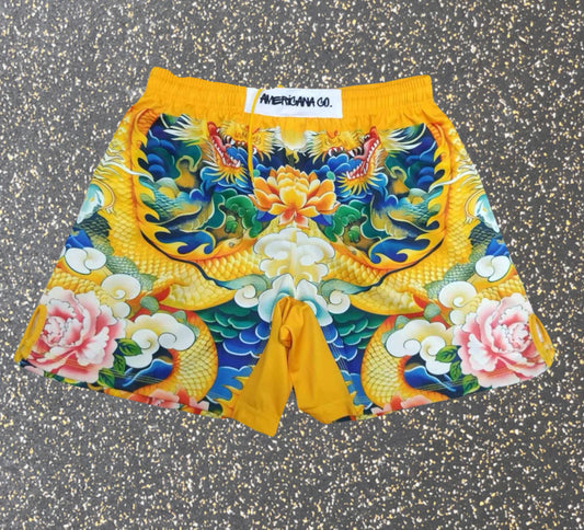 Golden Dragon MMA Shorts | Mens