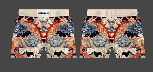 Azure Dragon MMA Shorts | Women