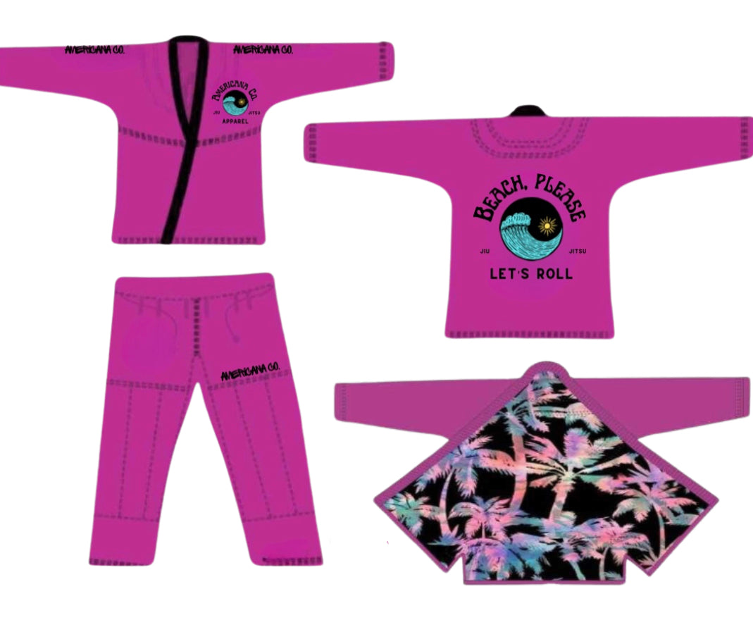 Beach, Please Pink | Adult Gi