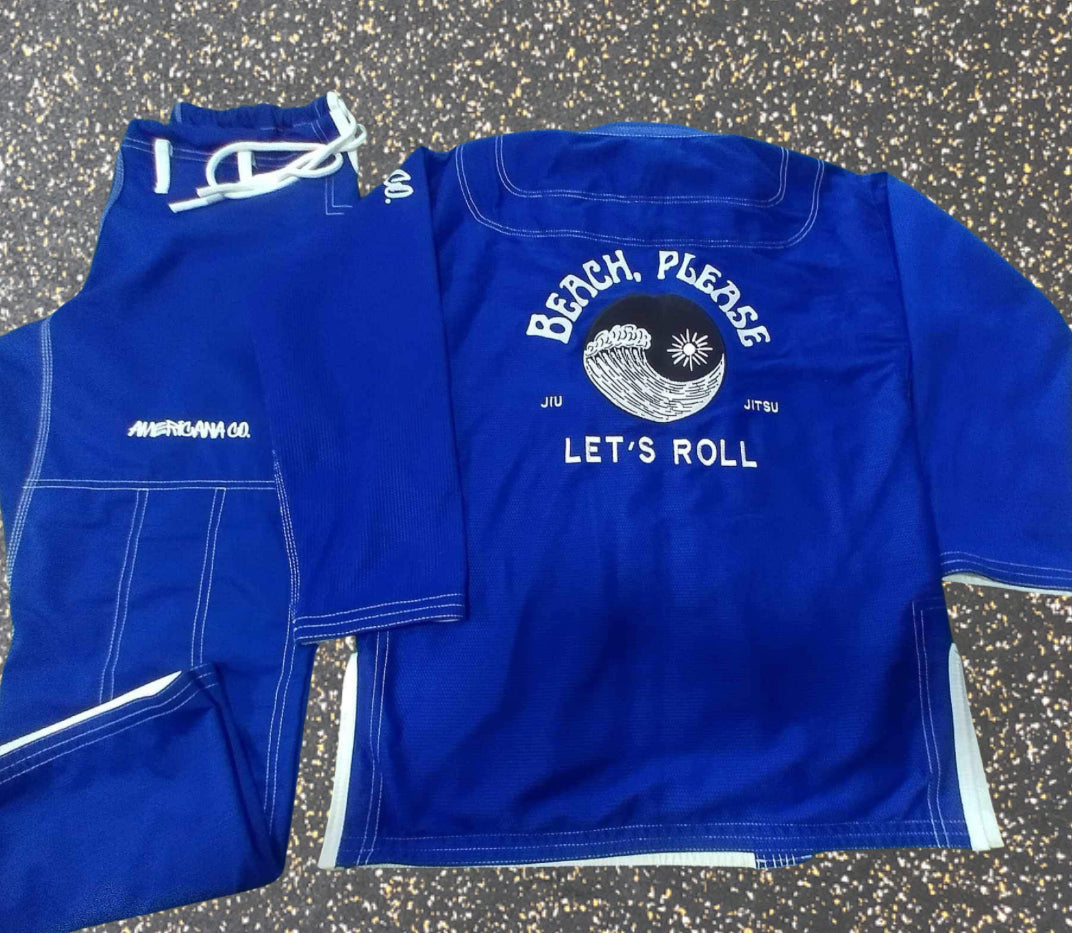 Beach, Please Blue | Adult Gi