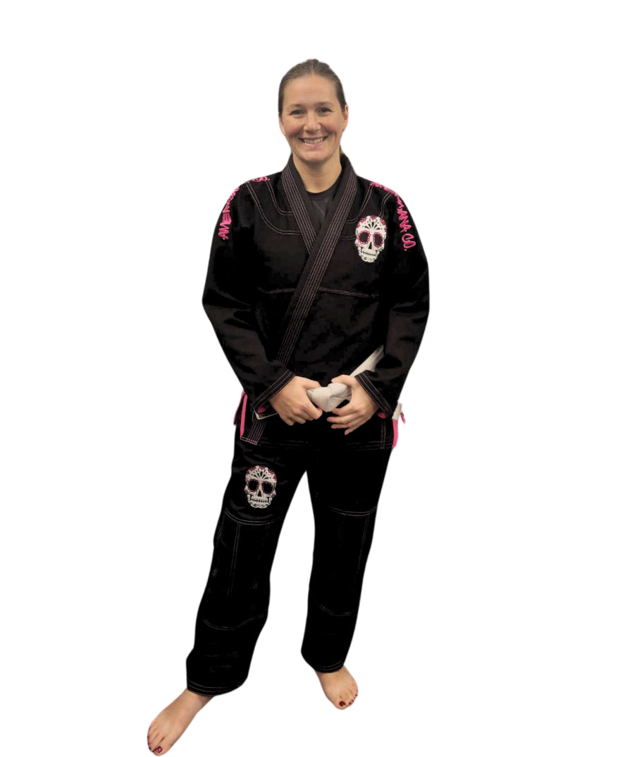 Sugar Skull Black | Kids Gi